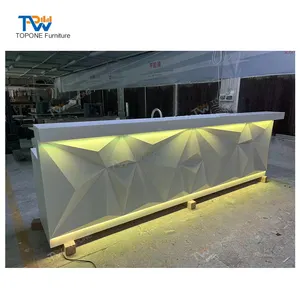 Manufacturer for LED bar furniture,luxury diamond design bar counter,fantastic bar counter