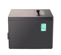 Impresora Térmica de Recibos USB LAN para Restaurante, Supermercado, Cajero, Impresora POS de Tickets de 80 mm, Mini Impresora POS