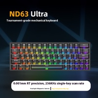 Teclado Gaming con Cable e Interruptor Magnético Irok ND63 Max/ND63 Ultra de Nivel de Torneo con 8kHZ y 0.001ms de Respuesta para Compras en Línea en Alibaba