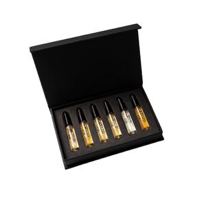 <span class=keywords><strong>Logo</strong></span> personnalisé 6 bouteilles de boîte d'emballage d'échantillon de parfum vaporisateur parfum huile essentielle parfum recyclé ensemble emballage cosmétique - Product Image 2