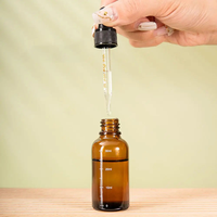 Flacons compte-gouttes en verre ambré de 5 ml à 100 ml, 100 pièces, pour réactifs, gouttes oculaires, aromathérapie, liquides rechargeables, 4 ml, 15 ml, idéaux pour les voyages