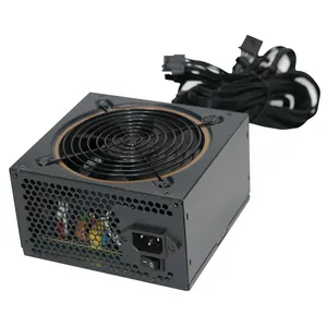 Fonte de energia ATX personalizada de alta qualidade para PCs de jogos 600 W 650 W Bronze para aplicações de Desktop e Servidor