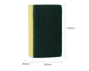 OEM And ODM Factory Outlet Articles For Daily Use Scouring Pad Sponges For Washing Dishes