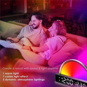 Simulación de <span class=keywords><strong>Amanecer</strong></span> <span class=keywords><strong>y</strong></span> atardecer, despertador, reloj despertador, Luz - Product Image 4