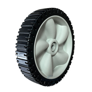 8x1.75" Lawn Mower <b>Wheels</b> 8 Inch Rear Drive <b>Wheel</b> Assembly Replacement 734-04581 634-0190A Drive Gear <b>Plastic</b> <b>Wheels</b> - Product Image 4