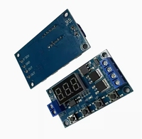 DC 12V 24V double MOS LED relais temporisé numérique déclencheur Cycle minuterie retard interrupteur Circuit imprimé HCW-M135 Module de commande de synchronisation