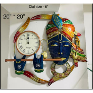 Décoration murale en métal artisanale, art mural, design Art déco écologique pour les maisons, les salles de méditation, les hôtels, les cadeaux de Diwali et de retraite - Product Image 1