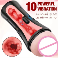 Sexspielzeug für Männer Vagina Männlicher Masturbator Realistische Pussy Echte Vagina Sextoys Silikon Erwachsenenprodukt 3D Realistischer Masturbator