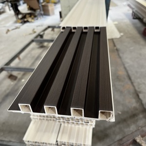 Tấm ốp tường PVC 3D giả gỗ dễ lắp đặt, vân gỗ, tấm ốp tường PVC WPC, tấm ốp tường WPC trong nhà - Product Image 3