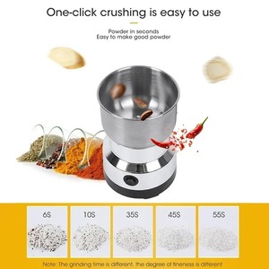 <b>Mini</b> Electric <b>Grinder</b> Household 300ml Ultrafine Baby Food Pulverizer Coffee <b>Grinder</b> Spice Pepper <b>Grinder</b> Grain Mill 4 Blades - Product Image 4