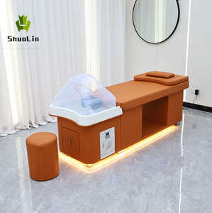 เฟอร์นิเจอร์อ่างล้างผม เก้าอี้สระผม เตียงสระผม เตียงนวด เตียงสปาผมหรูสไตล์เกาหลี - Product Image 5