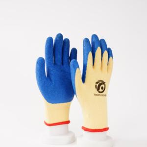 Guantes de Trabajo de Algodón Recubiertos de Látex, Guantes Suaves Recubiertos de Caucho Natural en Venta - Product Image 6
