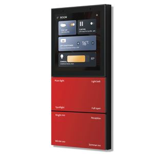Interruptor de Pared Inteligente KLASS ZIGBEE Compatible con <span class=keywords><strong>Google</strong></span> Smart Life, Control de Hogar Inteligente, Pantalla de Control Central Multifunción de Vidrio de 6 Pulgadas, 250V - Product Image 5