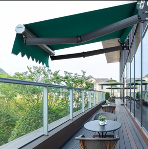 Tenda da Sole Pieghevole a Braccio Estensibile Ty Unique Design in Lega di Alluminio Rinforzata da 3/2,5 Metri per Finestra o Porta d'Ingresso - Product Image 2