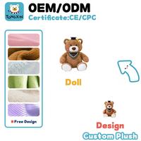 Oso de Peluche Personalizado de Graduación con Emblema Escolar y Birrete de Doctor, Juguete Antiestrés para Doctores y Estudiantes, con Certificación CE