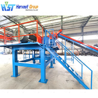 Usine de recyclage de pneus usagés à haute efficacité 500 kg-2 t/h Machine de broyage automatique de déchiquetage de la poudre de caoutchouc Ligne de recyclage de granulés