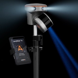 Escáner láser 3D portátil HuaCe RS10 RTK para posicionamiento de coordenadas de alta precisión y medición espacial - Product Image 3
