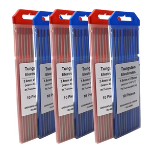 WT20 électrode soudée au tungstène 150MM 175MM électrodes de soudage au tungstène à pointe rouge pour fils de soudage assortis - Product Image 4