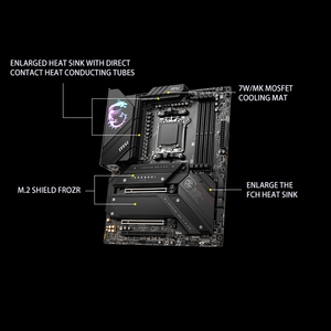 เมนบอร์ด DDR5ไวไฟ <span class=keywords><strong>MSI</strong></span> MPG คาร์บอน X670E - Product Image 3