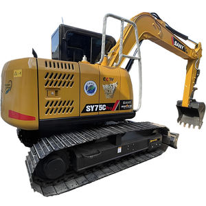 Mini-excavatrice SANY d'occasion SY75, 7 tonnes, avec moteur et transmission, fonctionnement confortable, origine Chine - Product Image 1