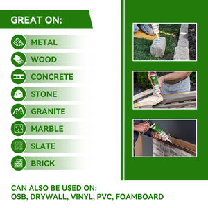 Adhesivo modificado de Bajo VOC respetuoso con el medio ambiente, <span class=keywords><strong>Silano</strong></span>, adhesivo de poliéter de <span class=keywords><strong>silano</strong></span> de alta resistencia, sellador de polímero híbrido 9900 - Product Image 5