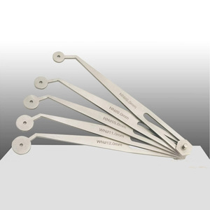 ชุดวัดระยะห่างฟันแบบออร์โทดอนติก ไม้บรรทัดสแตนเลส เครื่องมือทันตกรรม 1.7 มม. 2.0 มม. 2.5 มม. 3.0 มม. 3.5 มม. - Product Image 4