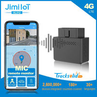 Traceur GPS OBD pour voiture BYD JIMIIOT VL512, application Android, surveillance vocale à distance, plug-and-play, mini localisateur 4G, alarmes multiples 2G