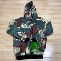 Veste d'extérieur camouflage réversible à capuche ultralégère Woobie Poncho Liner pour les aventures d'entraînement tactique