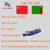 Expédition DDP vers la Zambie Expédition porte à porte Zambie Transitaire Chine vers Zambie FCL Dédouanement