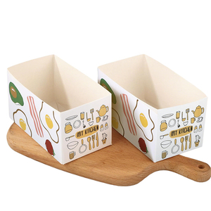 Fabrika toptan sandviç ambalaj kutusu beyaz karton Mini <span class=keywords><strong>Burger</strong></span> özel logolu kutu kağıt tost kutuları - Product Image 4