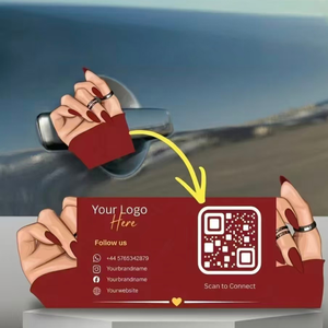 Cartes de visite pliables personnalisées imprimées, cartes de fidélité et de réduction pour kits de manucure DIY – Vente chaude - Product Image 5