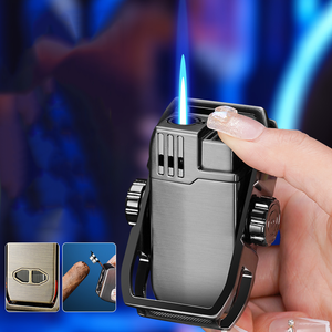 Debang Cigar Nhẹ Hơn <span class=keywords><strong>2025</strong></span> Sản Phẩm Mới Mecha Gyro Tùy Chỉnh Xách Tay Windproof Butan <span class=keywords><strong>Torch</strong></span> Nhẹ Hơn - Product Image 4