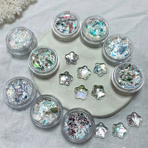 Gran oferta fina Aurora espejo efecto acrílico mariposa ópalo Rosa sirena brillo polvo para uñas de Gel DIY a granel al por mayor - Product Image 6