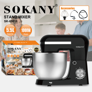 Sokany 1800W Stand Pâte Alimentaire Gâteau Mélangeur 8L Appareil Ménager avec Bol Mélangeur Électrique Pâte Pétrissage Machine - Product Image 5