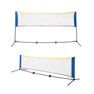 Indoor Outdoor Portable Badminton Net Soccer Tennis Pickleball Volleyball Net