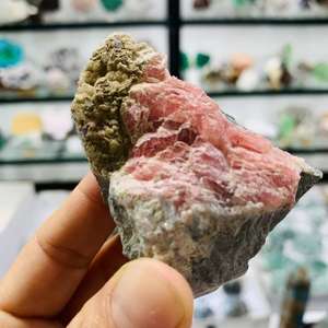 Pierre brute de cristal de haute qualité, quartz <span class=keywords><strong>rouge</strong></span> naturel clair, pyrite, rhodochrosite, <span class=keywords><strong>aragonite</strong></span> bleue, dioptase, minéraux en forme brute - Product Image 6