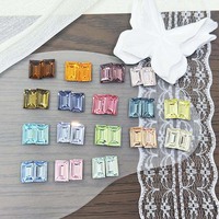 HARVEST Luxueux Vente en gros usine Strass en cristal rectangulaires taille émeraude Bling Bling Pierres en verre K9 en vrac pour ongles