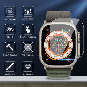 ฟิล์มกระจกนิรภัยใส HD แบบกำหนดเองจากโรงงาน ป้องกันรอยขีดข่วน สำหรับ Apple Watch Ultra Series 10 11 12 Ultra 3/4 49 มม. - Product Image 5