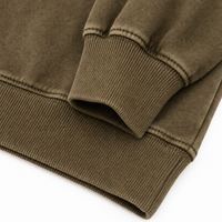 Sweat-shirts basiques personnalisés avec logo, couleurs unies, col texturé, coupe oversize, style minimaliste pour hommes, streetwear