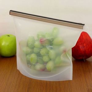 500/1000/1500/4000ml Silicone Food Storage Bags Reusable Food Fresh-keeping Bag Seal Freezer Cooking Fresh Bags - Product Image 5