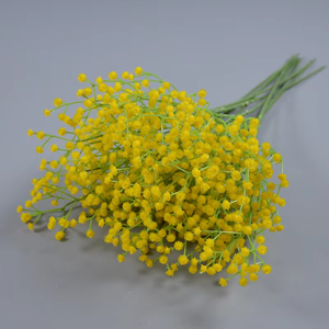 थोक प्लास्टिक विभिन्न रंग बच्चे सांस फूल कृत्रिम शादी की सजावट प्लास्टिक बाल फूल - Product Image 6