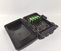 Boîtier de terminaison et de distribution de fibre optique FTTH IP68 avec répartiteur 1x16 et 1x8 intégré (CTO/NAP/FAT)