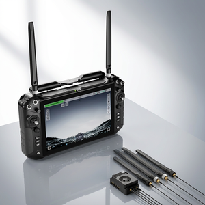 IP54 UAV Ground Station UniRC 10 Pro 10.1 Inch 4K Display 45KM Transmission Hot Swappable Battery <b>Drone</b> <b>RC</b> System - Product Image 1