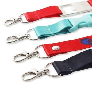 Manufacturer Custom Satin Sublimation Keychain <b>Lanyards</b> Offset and Silk Screen Printing with Custom <b>Polyester</b> <b>Lanyard</b> - Product Image 3