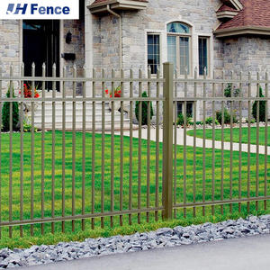 รั้วด้านบนหอกกดสําหรับความปลอดภัย/ลาน/บ้าน/โรงเรียน/โรงงาน/สวน/สนามหญ้า/สะพาน/แผงรั้วด้านนอก - Product Image 6