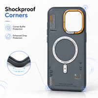 Coque de téléphone anti-rayures en TPU+PC antichoc avec coussin d'air IML IMD pour 11 Pro Max et 17 Pro Max, fabrication sous marque privée