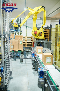 Automatico pieno di Pick Up E Posto Braccio del Robot Sigillante Cartone Palletizer Macchina - Product Image 4