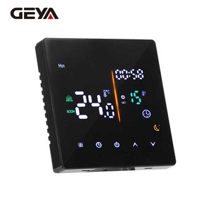 Termostato Inteligente WiFi Tuya, Control Remoto de Temperatura, Calefacción Eléctrica por Suelo Radiante, Compatible con <span class=keywords><strong>Google</strong></span> Home y Alexa, Flexible para Hoteles - Product Image 2