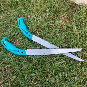 Sierra de podar Shanteng 270 con hoja de acero inoxidable y mango turquesa para jardinería y carpintería - Product Image 4