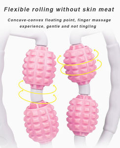 Bodybuilding-Ausrüstung Yoga Pilates U-Form Punkte Massage Roller Bein Hals Arm Muskel Relax Roller Massage gerät - Product Image 3